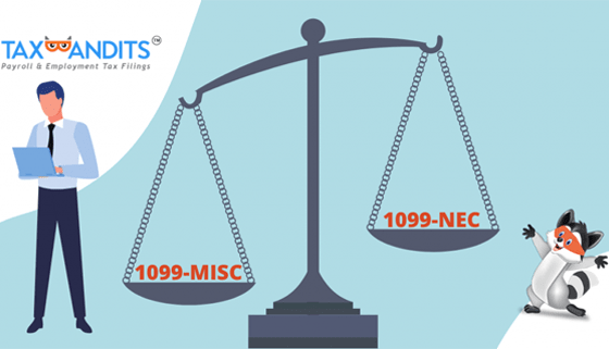 Form 1099-NEC vs. 1099-MISC vs. 1099-K