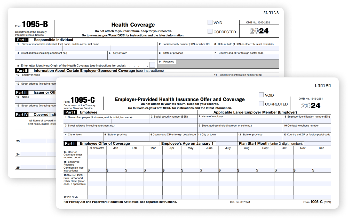 2023 ACA forms 1095-B/C