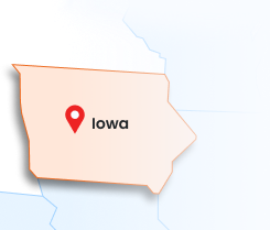 iowa state map