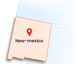 New Mexico state map