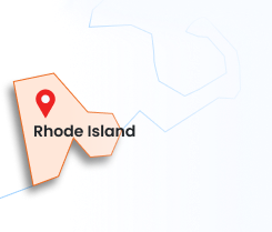 Rhode state map