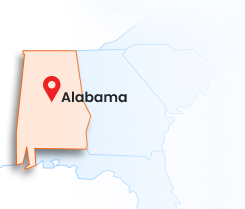 alabama state map