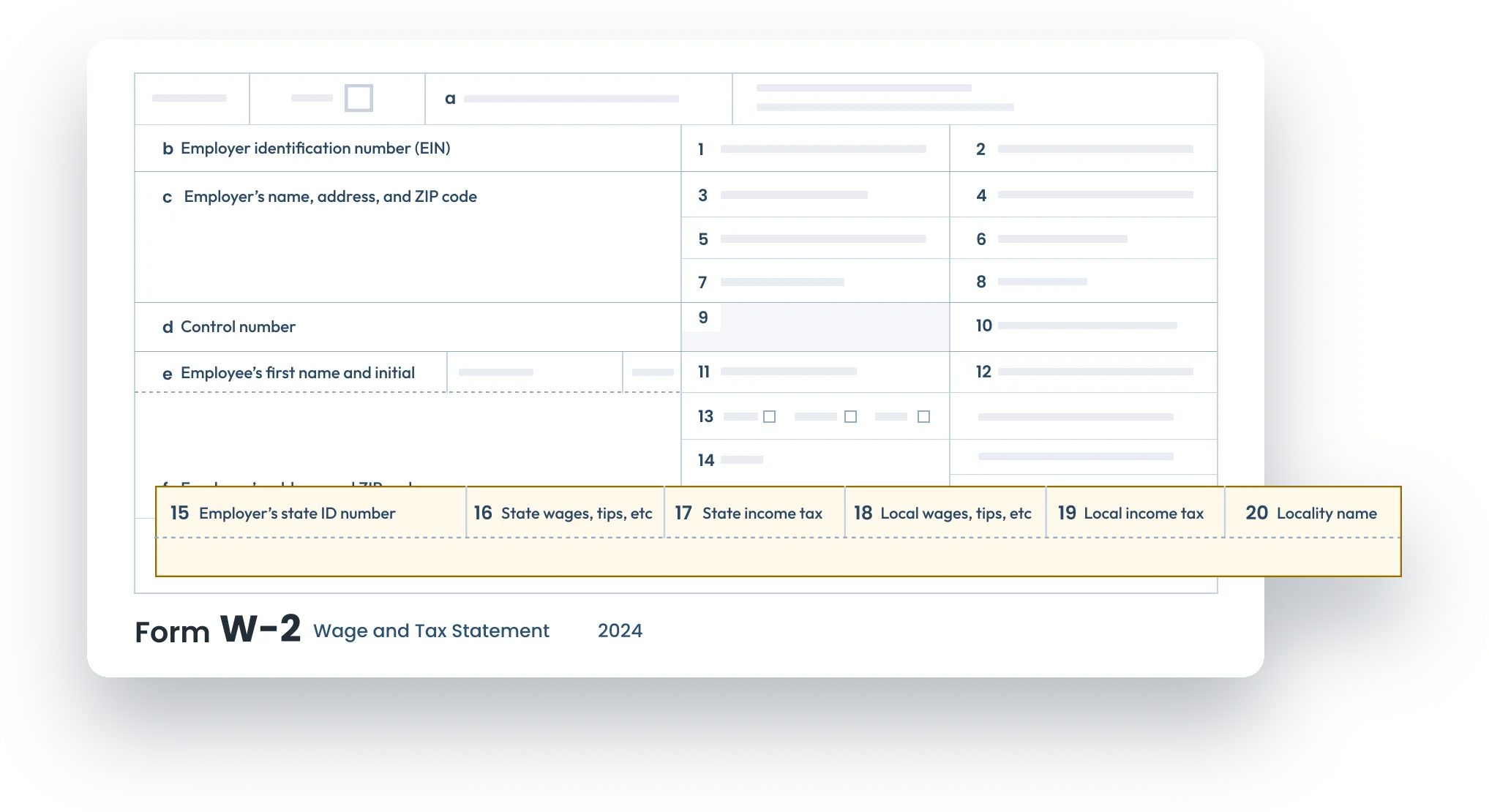 Information Required to File W-2 Forms