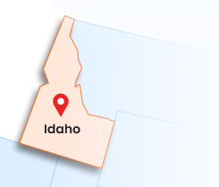 idaho state map