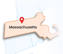 massachusetts state map