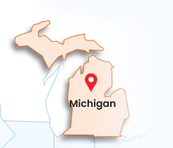 michigan state map