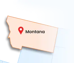 Montana state map