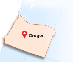 oregon state map