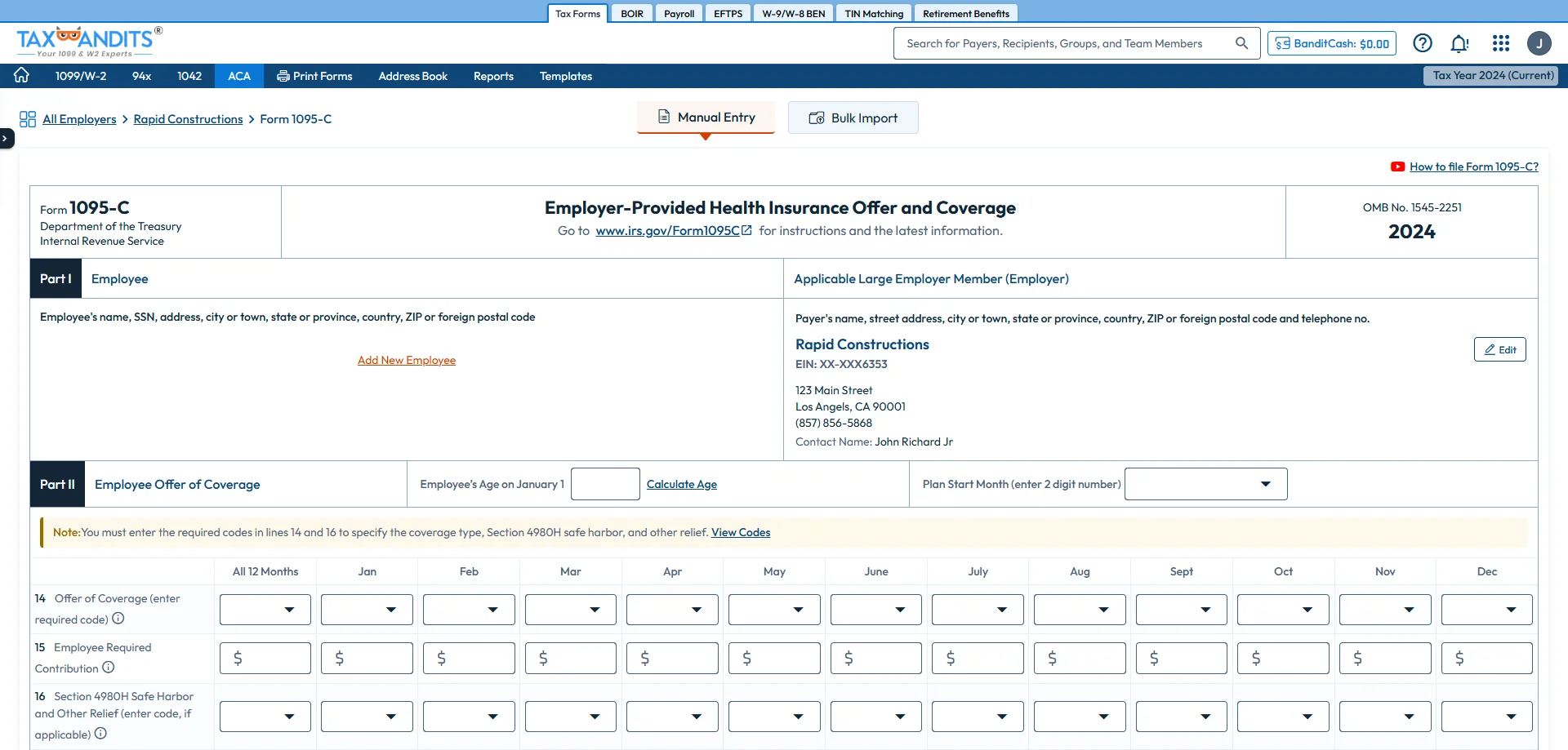 Choose the Filing Method