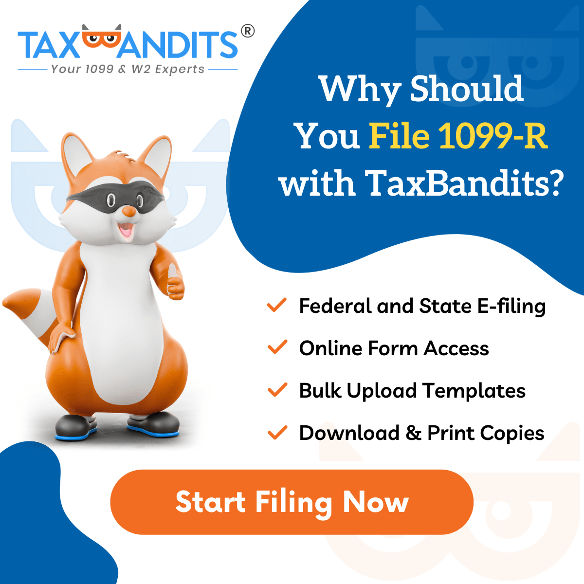 E-file 1099-R with TaxBandits