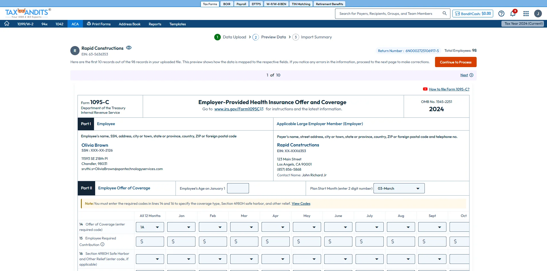 Select State Filing (If Required)