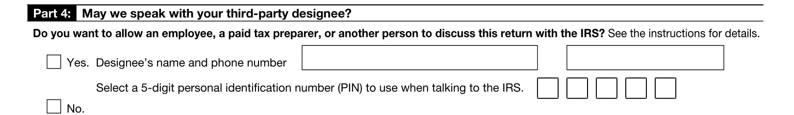 Part 4 of Form 944