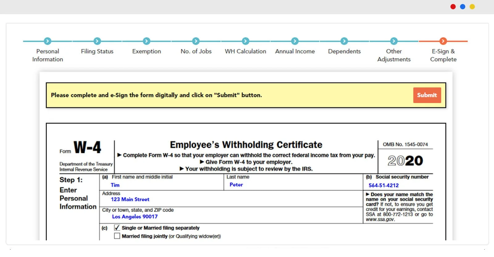 Form W4 Online How To Fill out W4 W4 Changes