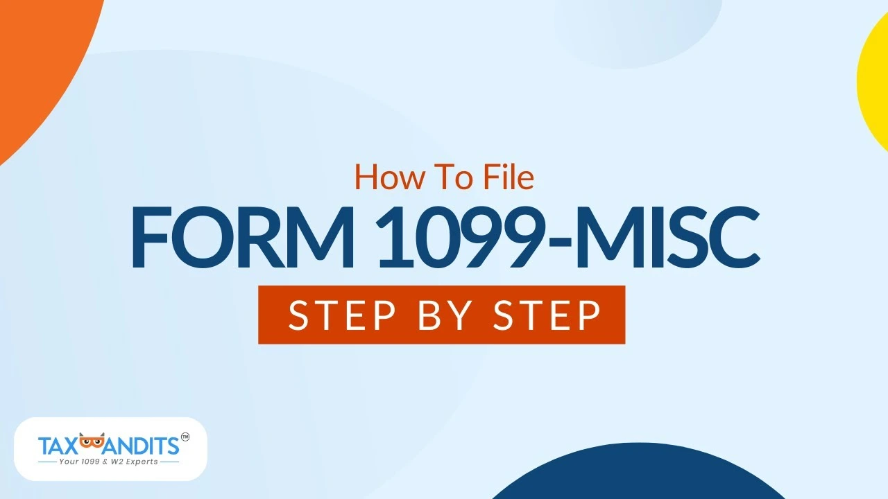 How To File Form 1099-MISC