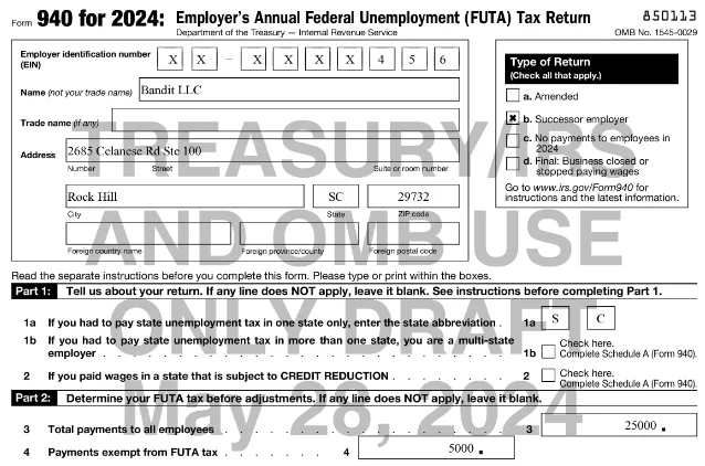 What is Form 940