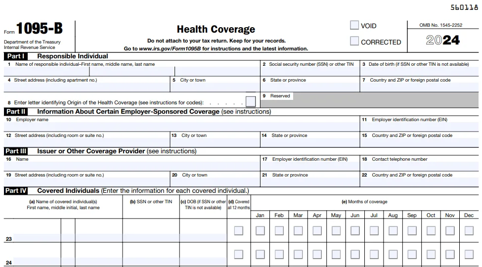 ACA Reporting Requirements under Section 6055