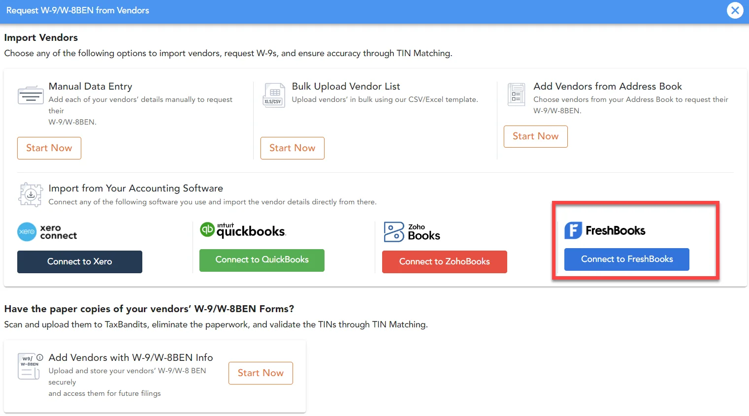 How to Import W-9 Details From Your QuickBooks Account