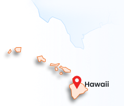 Hawaii state map