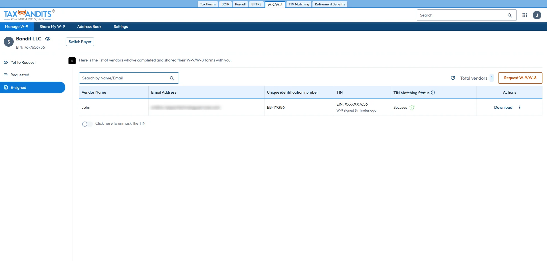 Distribute Form 1099-NEC to Recipients