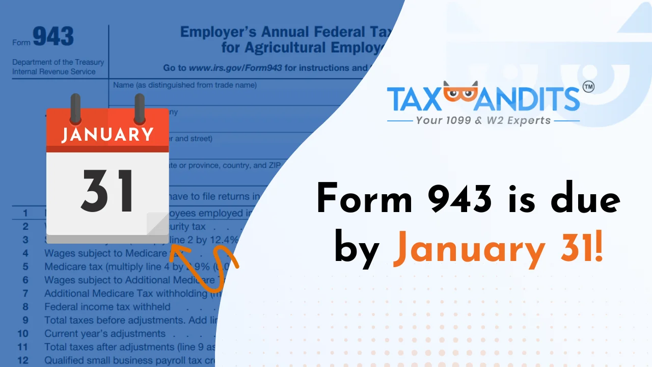 Form 943 Due Date & Mailing address