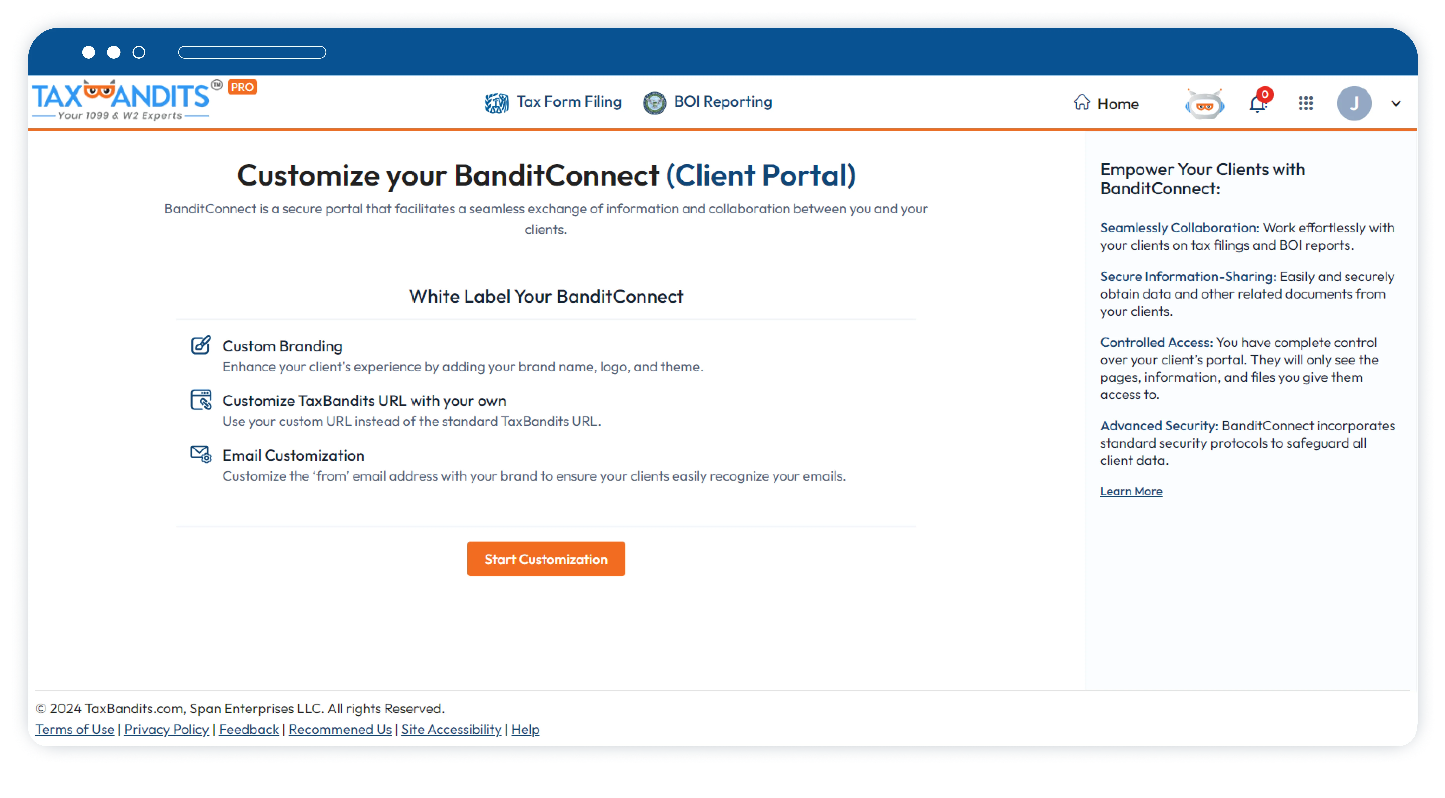Secure Client Portal’