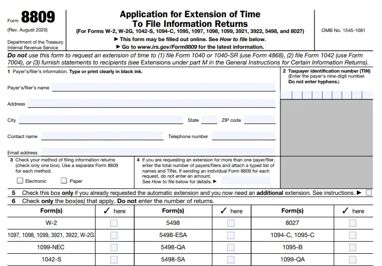  Information required to file Form W2 for 2022