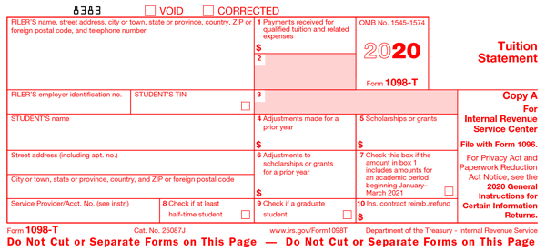 File 1098-T Online | How to E-File 1098-T | Form 1098-T for 2020